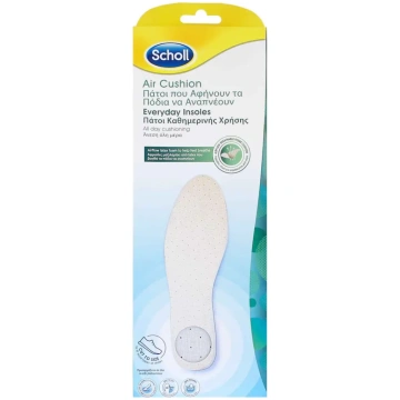 Scholl Air Cushion Everyday Shoe Insoles - 1 Pair 