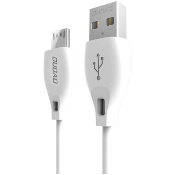 Dudao USB kabelis - micro USB 2.4A 2m balts 697037