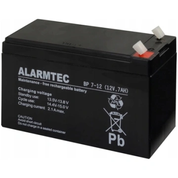 Alarmtec Akumulator 12V 7Ah (BP7-12) BP7-12