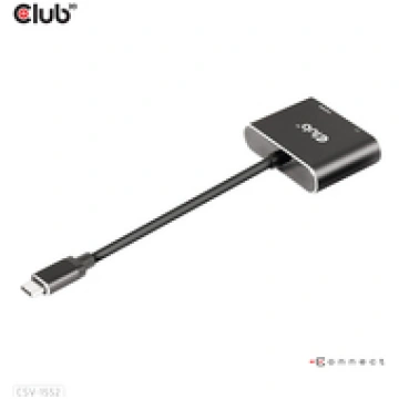CLUB3D MST hub USB3.2 Gen2 Type-C(DP Alt-Mode) to 