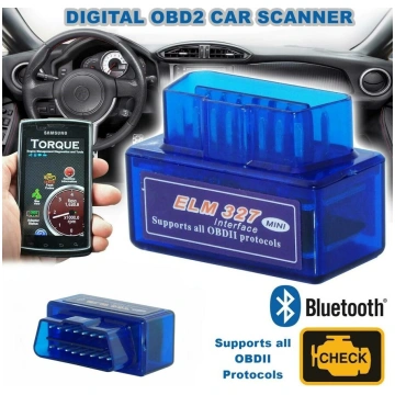 OBD2 diagnostikas iekārta, bluetooth mini ELM327, 