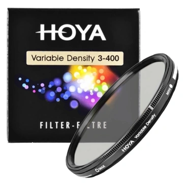 Filters, HOYA, Hoya Variable Density 67mm ND3-400,