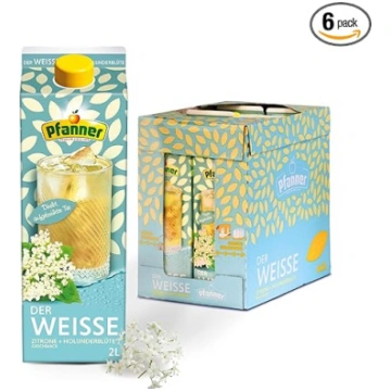 Pfanner „The White Lemon Elderflower“ ledus tēja –