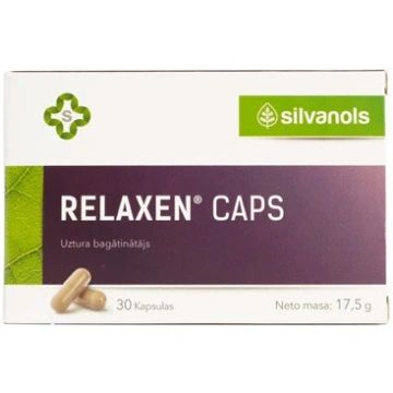 Silvanols Relaxen Caps, 30 kapsulas