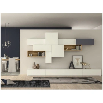 Modular wall unit SLIM 88 By Dall'Agnese