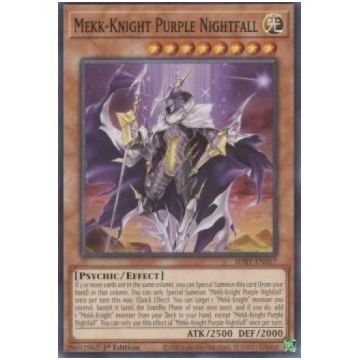 Meck-Cavaliere Crepuscolo Viola - Structure Deck: 