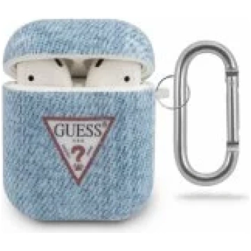 Guess GUACA2TPUJULLB Denim triangle case for Airpo