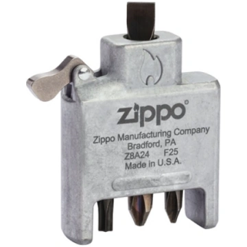 Zippo Bit Safe Screwdriver with Satin Chrome Case