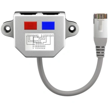 Goobay LAN cable splitter (network splitter), Y-ad
