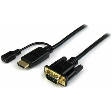 Kabel StarTech HDMI - D-Sub (VGA) + micro USB 0.9m