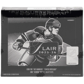 2025-26 UPPER DECK Flair Hockey Hobby Box Hobby Bo
