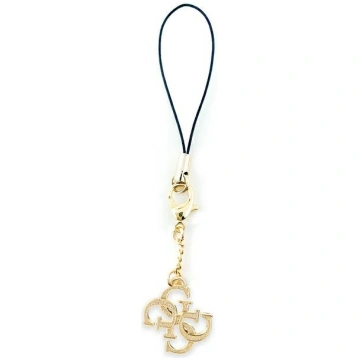 Guess case GUCPM4GID Phone Strap 4G Glitter Charm