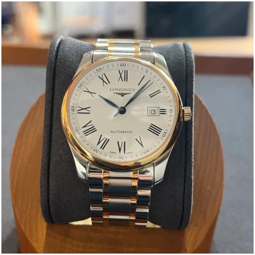 Longines Master Collection baltā ciparnīcas automā