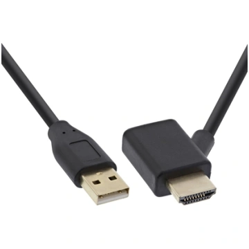 Kabel USB InLine USB - HDMI Czarny (17600I) 17600I
