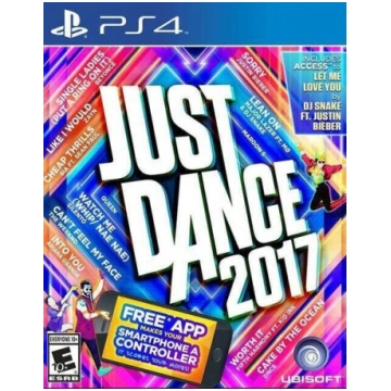 Datorspēle Just Dance 2017 skirtas (PS4) Ubisoft