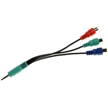 Audio adapteris, 3.5mm, garums 10cm, Philips citi