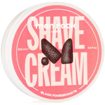 Men Rock Black Pomegranate Shave Cream Skūšanās kr