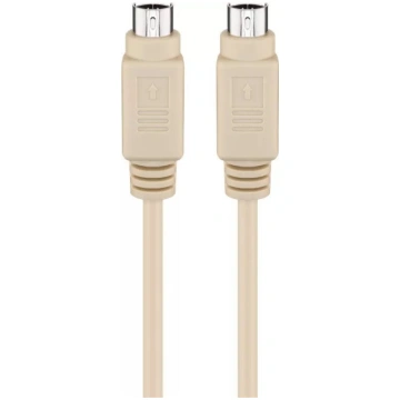 Goobay PS/2 tastatūras un peles kabelis 5m WENTRON
