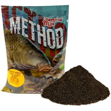 Benzar Mix peletes SERIA METHOD PRO CORN BLACK 800