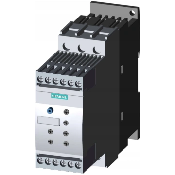 Softstart 3-fāzu 200-480vac 38a 18,5kw/400v Uc=24v