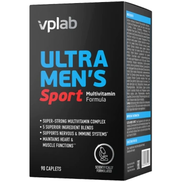 ULTRA MEN’S SPORT MULTIVITAMĪNU FORMULA Vplab