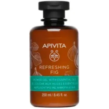 Apivita Refreshing Fig Shower Gel with Essential O