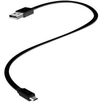 Kabelis iLike micro USB cable 30cm Black ILIMC30B