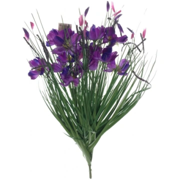 Mākslīgo ziedu pušķis 50 cm - KOSMEJA violeta