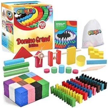 Calmado — Domino spēle 450 gabalu koka domino rota