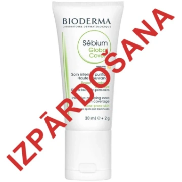 BIODERMA Sebium Global Cover tonēts fluīds 30 ml