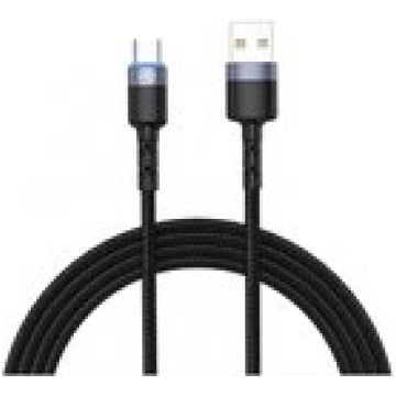 Tellur Data Cable USB to Type-C LED Nylon Braided 