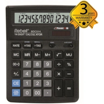 Rebell Calculator Desktop Rebell BDC514 RE-BDC514 
