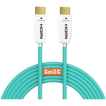 RUIPRO HDMI 2.1 optiskās šķiedras kabelis 15M, 48G