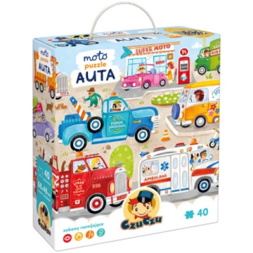 Puzle CzuCzu Moto puzzle Automašīnas transportlīdz