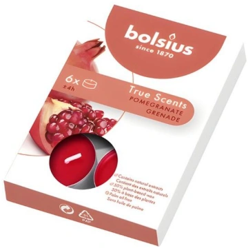 Bolsius True Scents Aromātiskās Tējas Sveces Granā