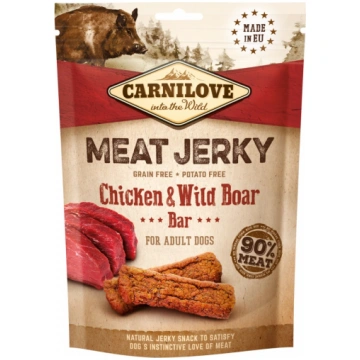 Carnilove Jerky Chicken & Wild Boar Bar Dog 100g