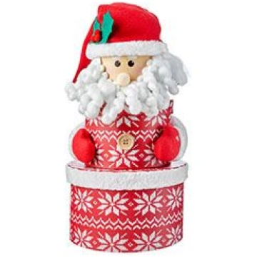 Set 3 scatole multiuso cartone/poliestere