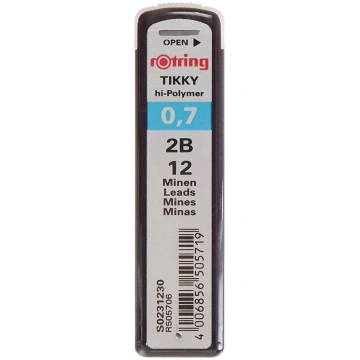Rotring Tikky 0,7 mm 2B zīmuļu grafīts - S0231230