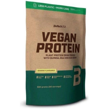 Proteīns Biotech Vegan Protein 500 g, banānu garša