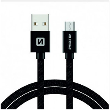 Swissten Textile Quick Charge Universāls Micro USB
