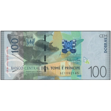 Saint Thomas & Prince, 100 Dobras 2016 WB9710