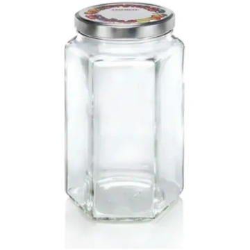 LEIFHEIT Sešstūra burciņa stikla 1700ml TRIXIE