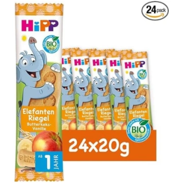 HiPP Elefant müesli batoniņš ar sviestu un cepumu 