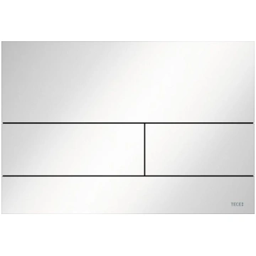 Tece square II WC plāksne (9240832) balta glancēta
