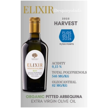 BIO Extra Virgin olīveļļa "Elixir", 500ml Cuadrat 