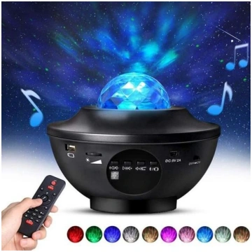 Projektors led zvaigžņotās debess projekcijas lamp