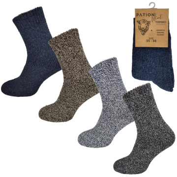 Жeнcкиe тeплыe шepcтяныe тepмo нocки Thermo Wool