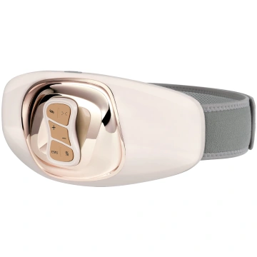 Abdominal muscle massage/stimulation belt, heating