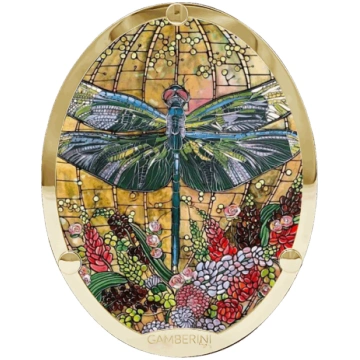 Cameo Print 010 - Tiffany Dragonfly Gamberini Bag
