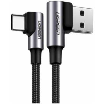 Ugreen USB - USB Typ C angled cable Quick Charge 3